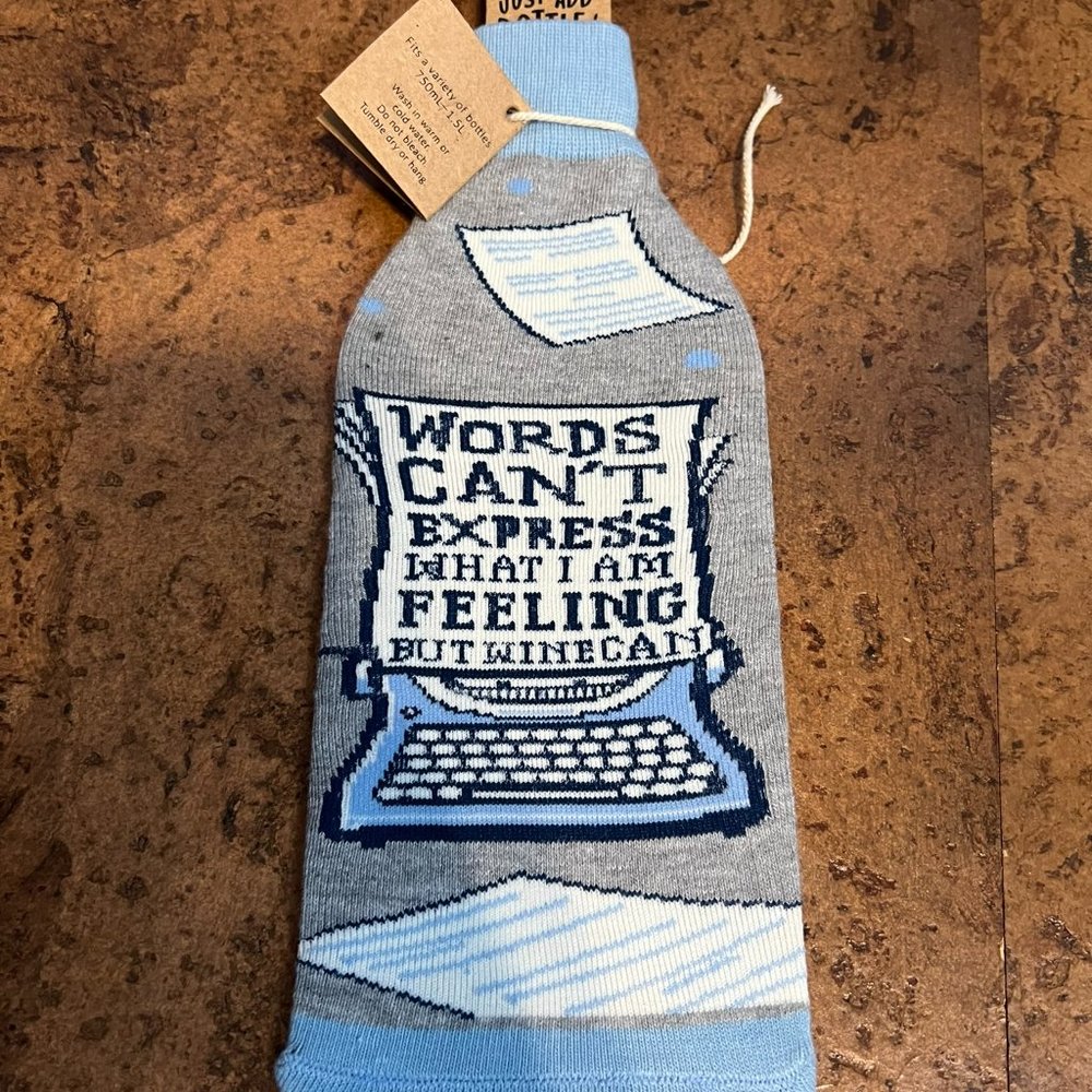 5/$20 Happy Blessed Lucky wine sock